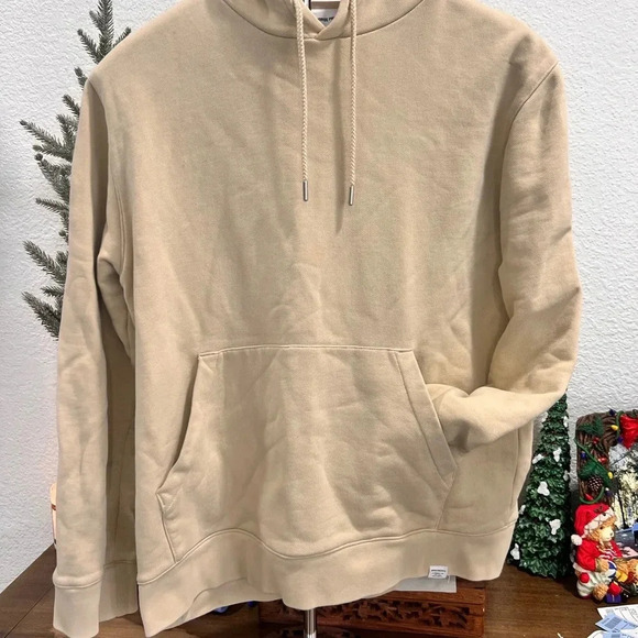 Men's Beige Hoodie